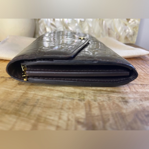 LV Louis Vuitton Vernis Portefeuille Sarah Long Wallet - Picture 7 of 14